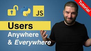 Unlock USERS Across ANY Python OR JavaScript Stack? Django,  React, FastAPI, Next.js Flask, Reflex..