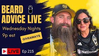 Beard Advice LIVE [Deadman's Beard Co GIVEAWAYS] ep215!