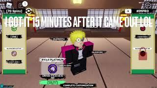 Getting Ryuji Platinum 15 Minutes after it releases 