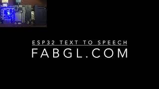 ESP32 Text to Speech (fabgl)