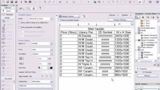 TUTORIAL ARCHICAD - Window & Door Schedules