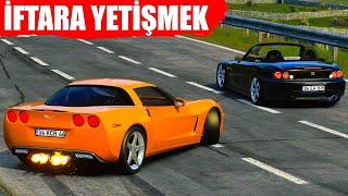 İFTARA GEÇ KALINCA BİZ !! ORTALIK YANDI - Assetto Corsa