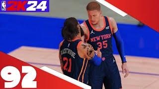 NBA 2K24 {My Career} [PC] (4K) EP92 {2nd Year} =Knicks @ Pistons=