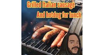 grill lunch with grill Master Tony