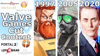 Cut Content in Valve Games (1997 - 2024)