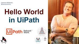 UiPath Studio Hello World Example