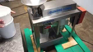 Quadro Model 197, 316 stainless steel particle size reduction Comil.