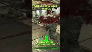 Fallout 4 Mod Showcase #18: MK 41 Gyrojet HMG