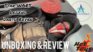 Ep.26Hot Toys Darth Revan VGM62B Star Wars Exclusive Edition 1/6 Figure Unboxing & Review