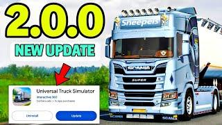 Universal Truck Simulator New update | V.2.0.0 New USA MAP RELEASED