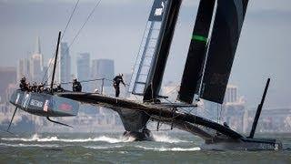 ORACLE TEAM USA 17 Back on the Bay