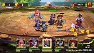 Heroes Charge: Hero Trial - Valkyrie Showdown Stage 8 Team 1