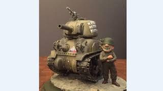 World War Toon M4A1 Sherman by Meng