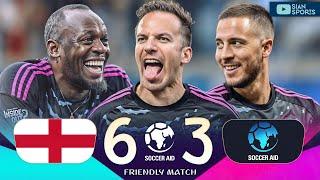 HAZARD, DEL PIERO, USAIN BOLT AND OTHER LEGENDS PUT A SHOW AT THE SOCCER AID 2024 BENEFICIAL MATCH