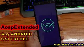 AospExtended-10 | FOR ANY ANDROID (TREBLE SUPPORT) VIDEO MADE ON J6 2018 | 2020