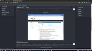 Installing DigiOz  NET Portal