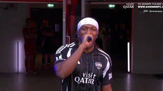 KSI Performs "Thick of It" LIVE at Halftime! Sidemen Charity Match 2025