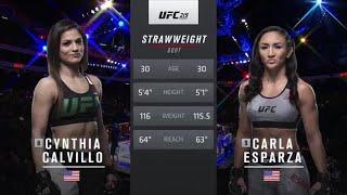 Cynthia Calvillo vs Carla Esparza