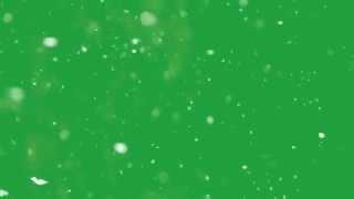 Snow Green Screen Effect (Real Snow)