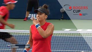 Highlights: Bianca Andreescu vs. Timea Babos | Rogers Cup Toronto 2017 | First Round