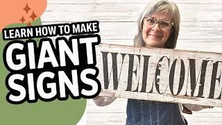 Transform Your Designs: Create HUGE Signs with This Simple Trick