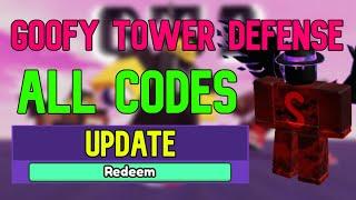 ALL Goofy Tower Defense CODES | Roblox Goofy Tower Defense Codes (May 2023)