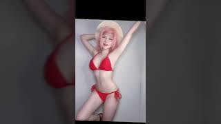 Sakura Haruno bikini cosplay - Summer Break