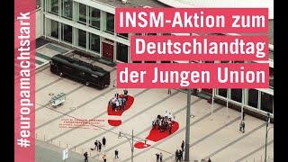 INSM-Aktion zum Deutschlandtag der Jungen Union