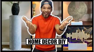 ⭐️ The BEST 5 DIY home decoration IDEAS with RECYCLED MATERIALS. very cheap!