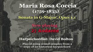 Maria Rosa Coccia (1759.1833): Sonata in G-Major, Opus 1, 1