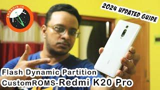 How To Flash Android 14 ROMs On Redmi K20 Pro || Updated Guide || August 2024