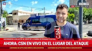 ASESINATO DE "PILLÍN" BRACAMONTE: C5N ÚNICO MEDIO EN VIVO EN ROSARIO