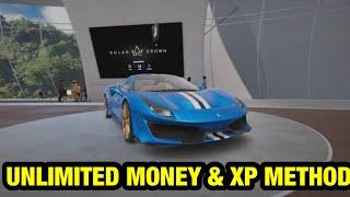 BEST UNLIMITED MONEY & XP METHOD IN TEST DRIVE UNLIMITED SOLAR CROWN OCTOBER 2024