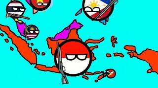 HISTORY OF INDONESIA 1900-2021 COUNTRYBALLS 