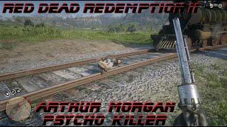 Red Dead Redemption II - Arthur Morgan Best Kills Psycho Killer / GAMER CAGOULER