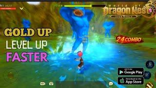 EXP, GOLD DUNGEON - World of Dragon Nest - Part 4| Game Play | Android