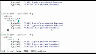 Advanced C++: Inheritance - Public, Protected, and Private