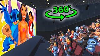 360° Lilo and Stitch - VR CINEMA HALL Experience #2 | VR 4K Experience