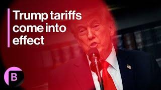 Trump Tariffs on Canada, Mexico, China Come Into Effect