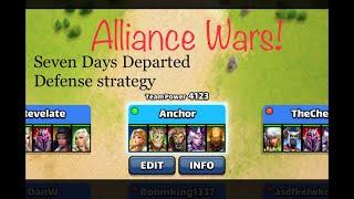 Tips for defense Alliance Wars for Empires and Puzzles: Anchor 7DD