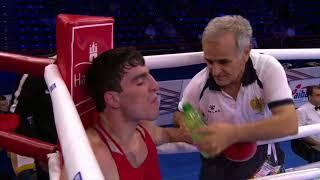 AIBA Hamburg 2017  64kg BACHKOV Hovhannes ARM vs IBRAGIMOV Bekdaulet KAZ 1 8 final