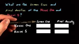 Screen Density Size - Developing Android Apps