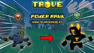 How To Maximize Your Power RANK In Trove! (2021)