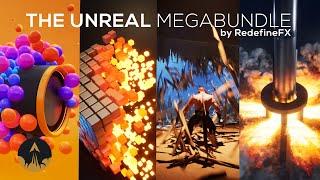 The Unreal Megabundle by RedefineFX: Unreal Motion + Niagara Motion + Immersion + Chaos Destruction