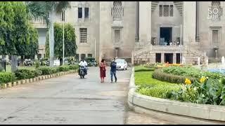 Osmania University Research Scholar TIMMIDI NAGARAJU Bullet Riding @Arts College Premises.