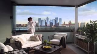 How to use the Lumon balcony glass system