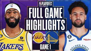 #7 LAKERS at #6 WARRIORS | FULL GAME 1 HIGHLIGHTS | May 2, 2023