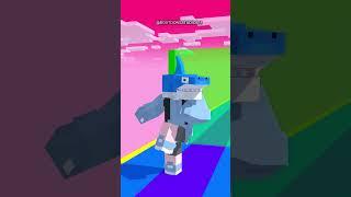 LOVE RUN: APHMAU AND NOOB GIRL #shorts #fypシ゚viral  #brainrot