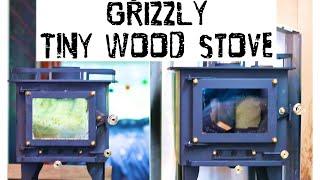 The GRIZZLY TINY WOOD STOVE VS The CUB- BEST VALUE CUBIC MINI TINY WOOD STOVE