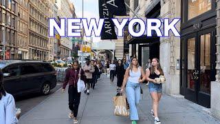 NEW YORK CITY Walking Tour [4K] - SoHo, Little Italy Chinatown